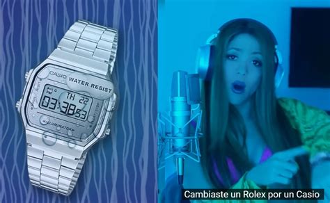 'Cambiaste un Rolex por un Casio': la frase de Shakira que movió 